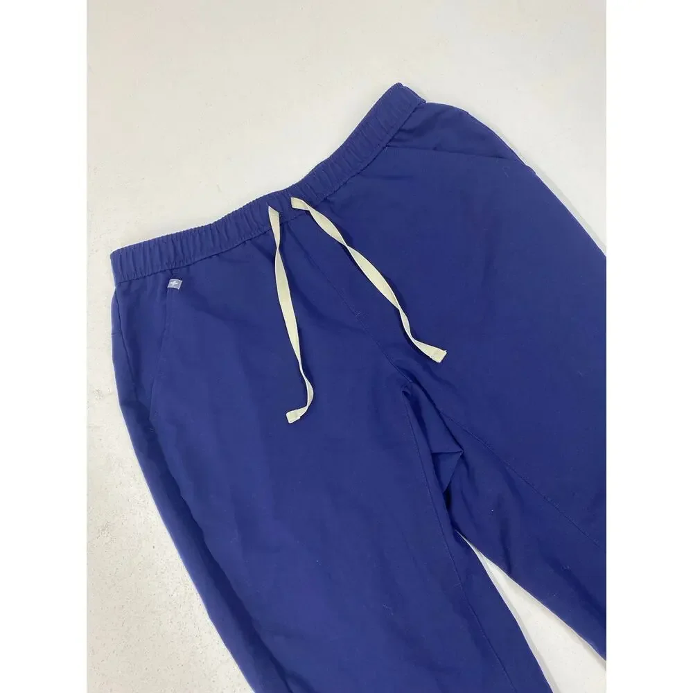 Men Figs 2-piece Chisec Top Tansen Jogger navy blue suit scrubs set, L